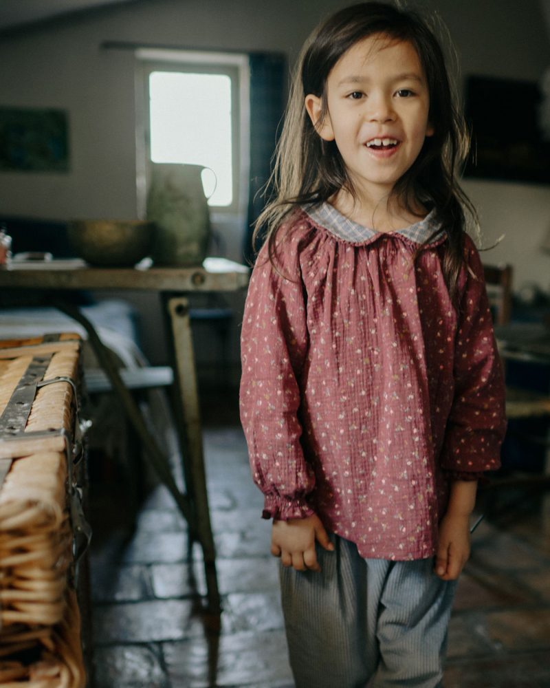 Blouse Charlotte petite fleur