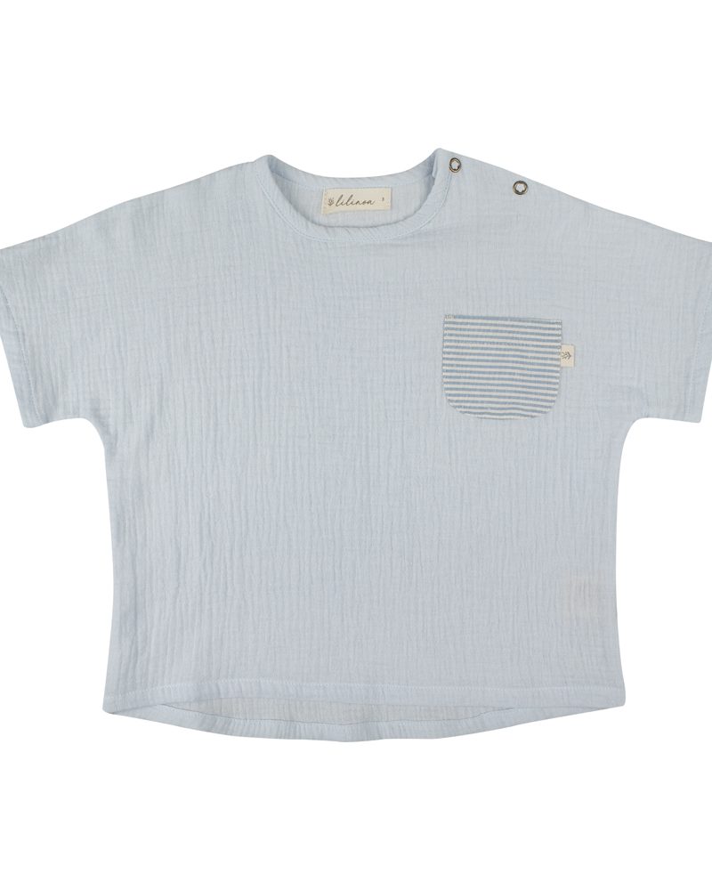 Lio bleu (COTON ORGANIQUE)