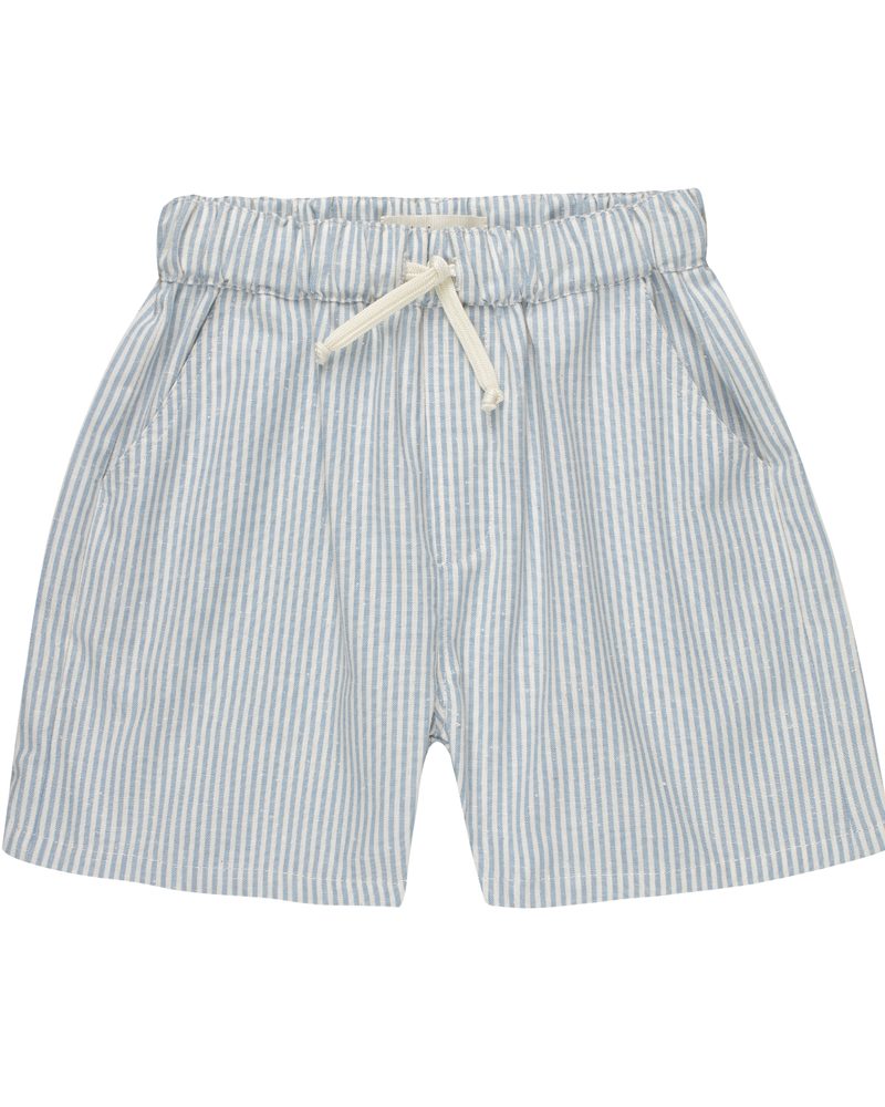 Nicolas rayé bleu ciel