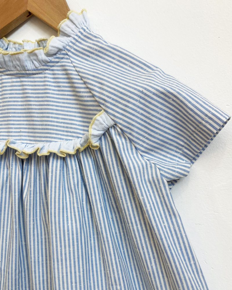 Berenice rayée bleu ciel