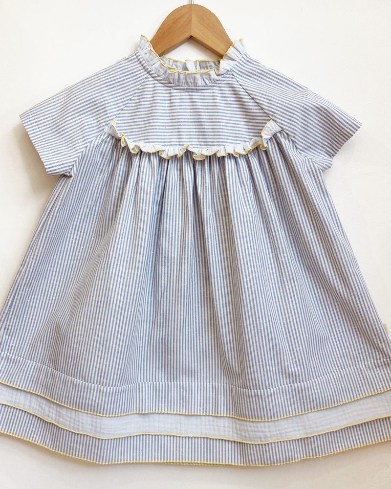 Berenice rayée bleu ciel