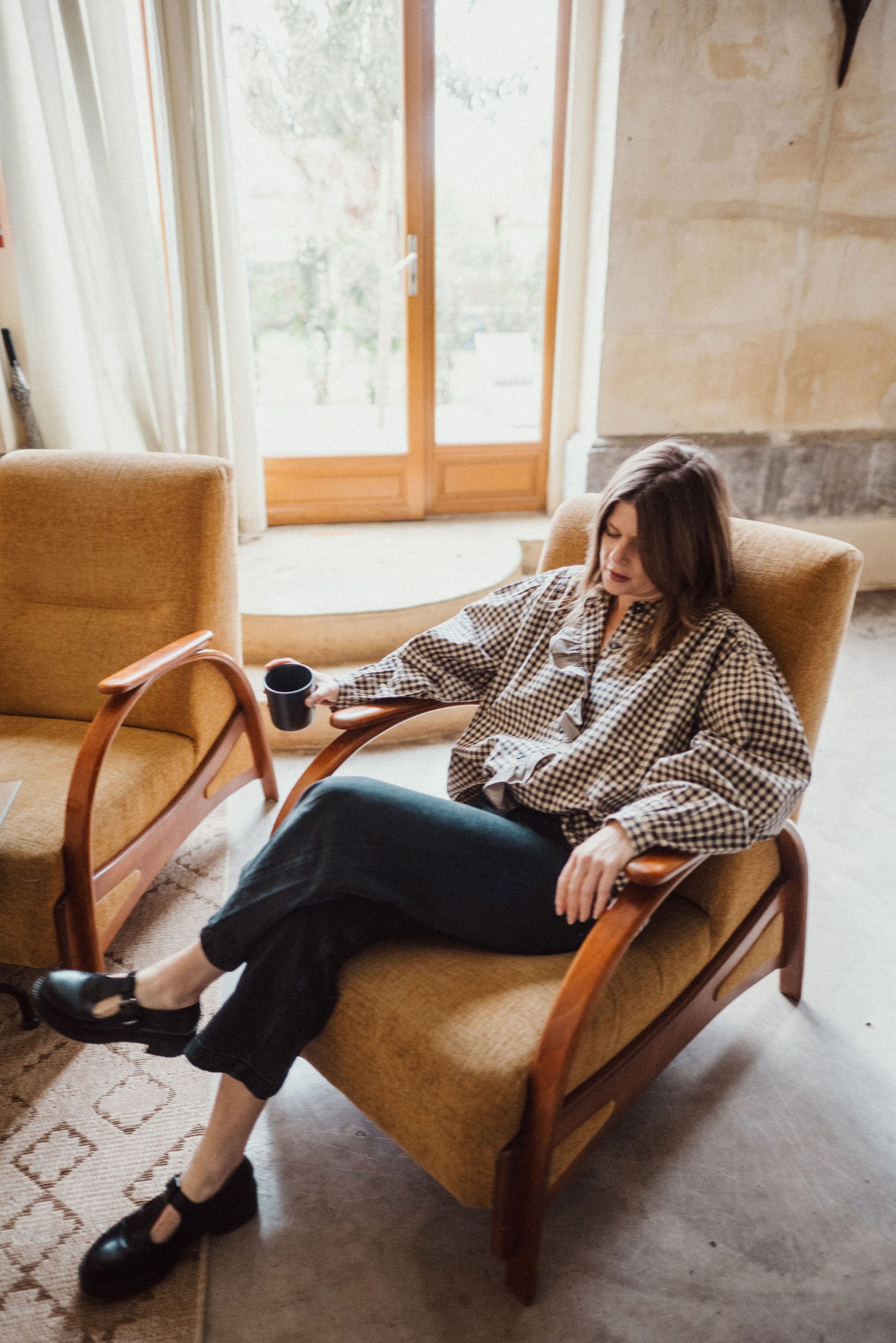 Blouse Maryse gros carreaux – Image 5