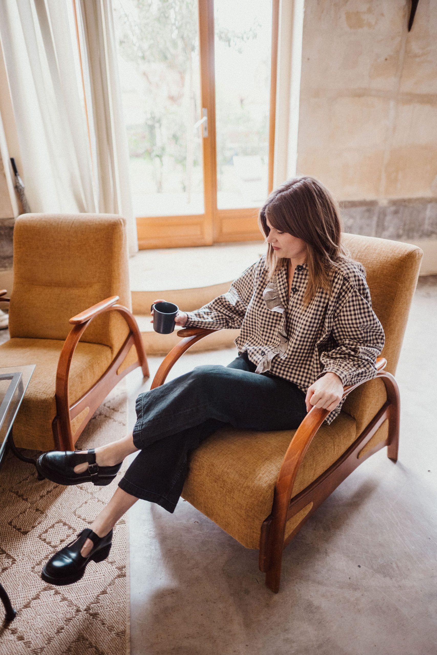 Blouse Maryse gros carreaux – Image 4