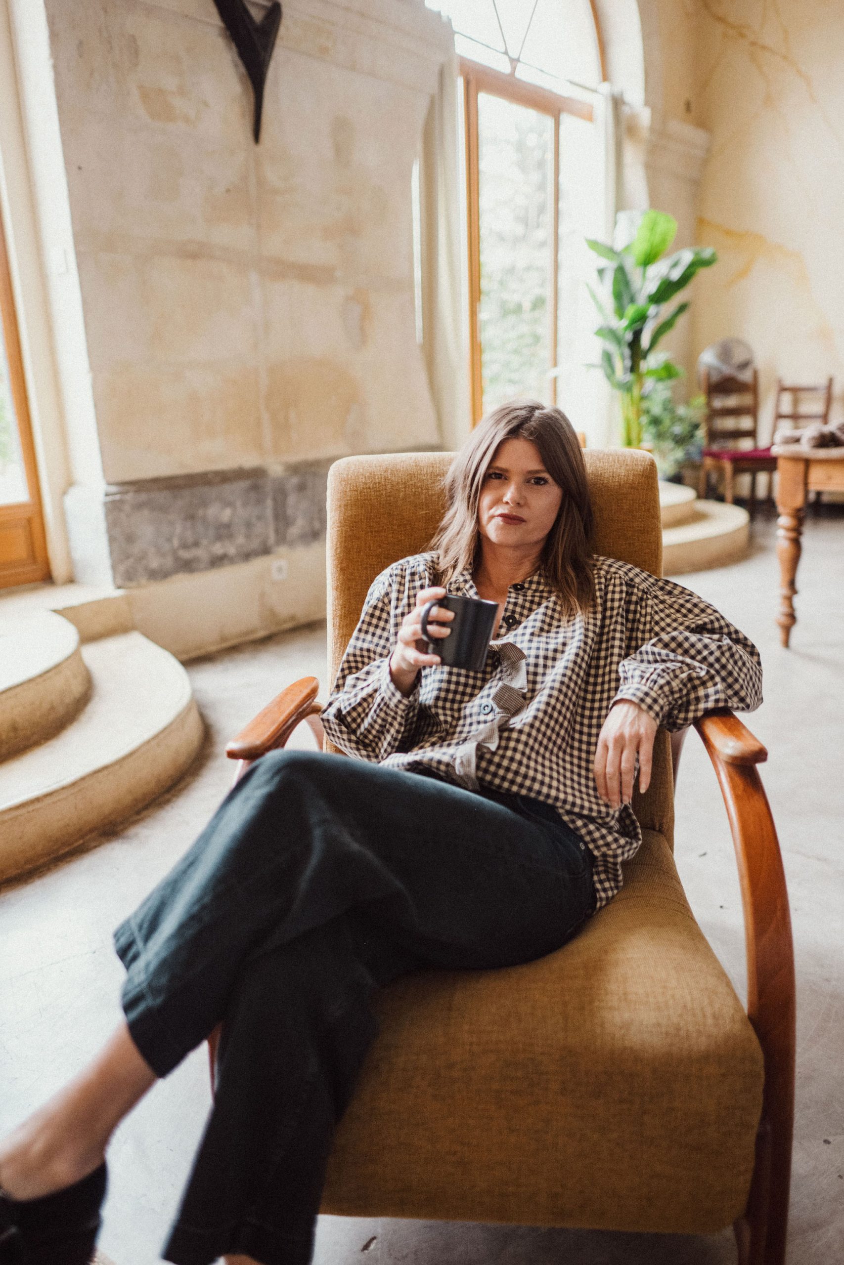 Blouse Maryse gros carreaux – Image 3