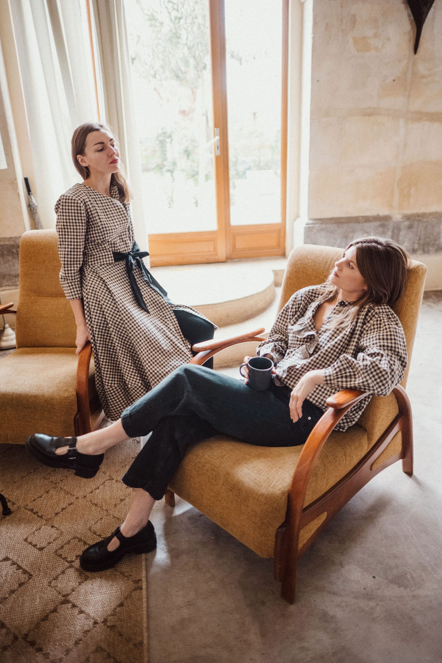 Robe Berenice gros carreaux – Image 10