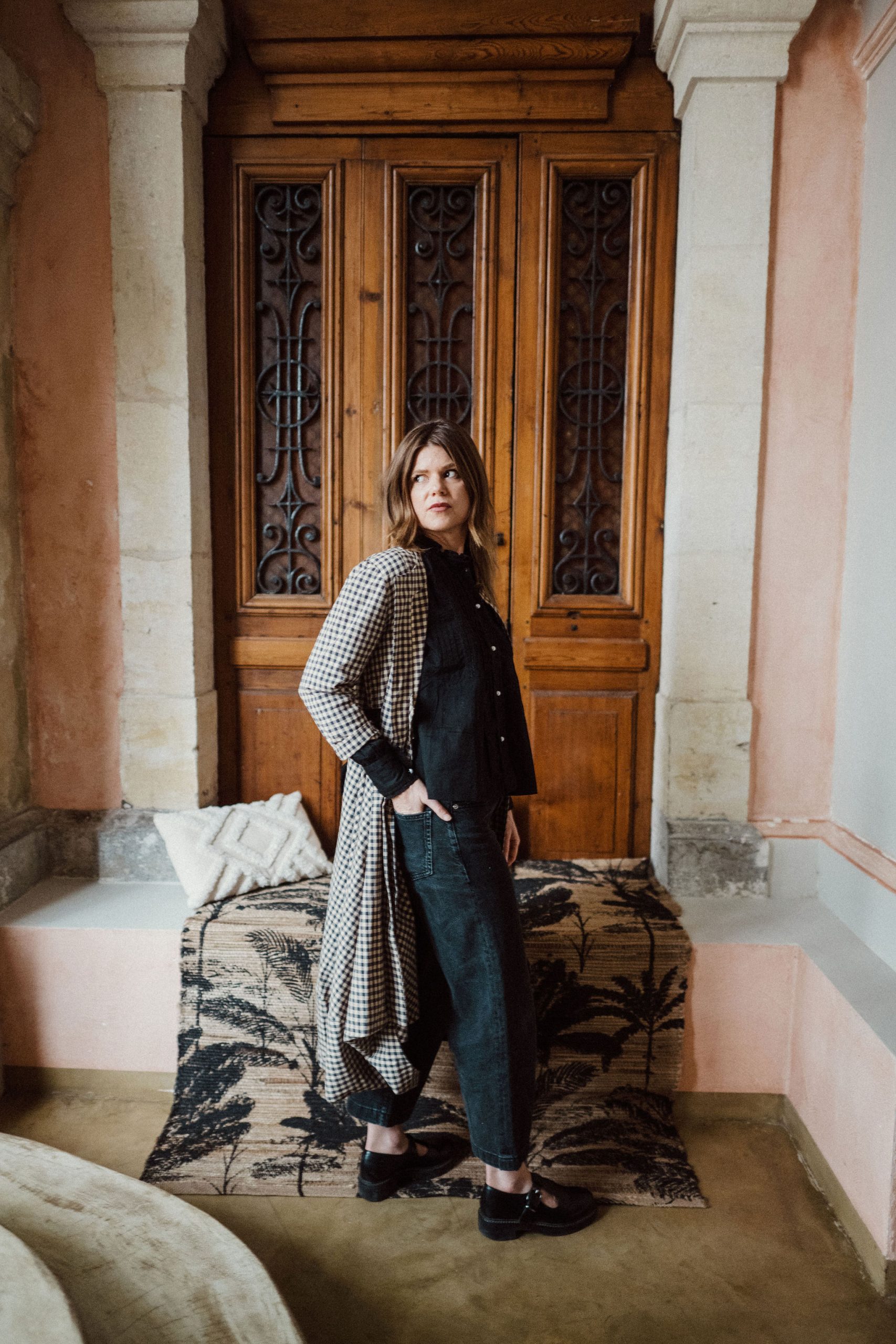 Robe Berenice gros carreaux – Image 8