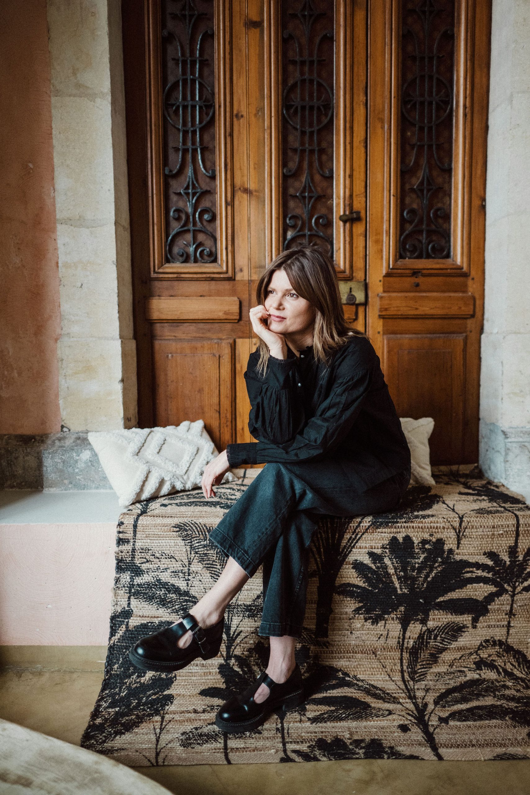 Blouse Victoire noire