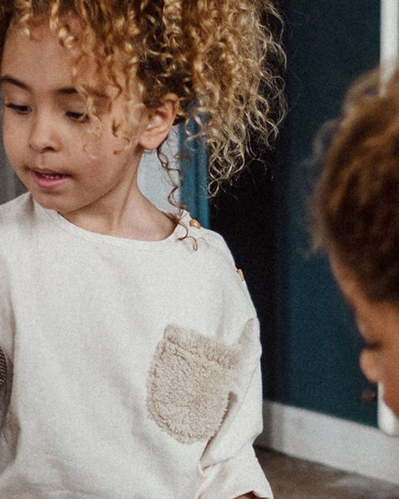 Top Unisex Lucas écru