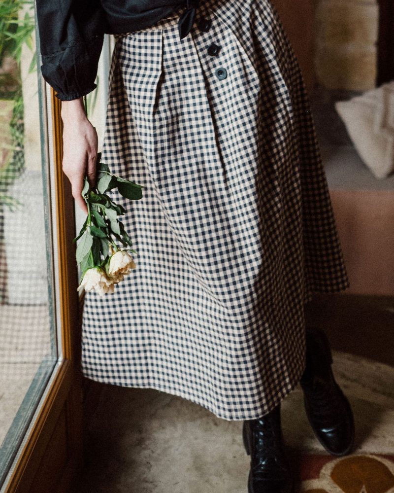 Jupe Philae gros carreaux