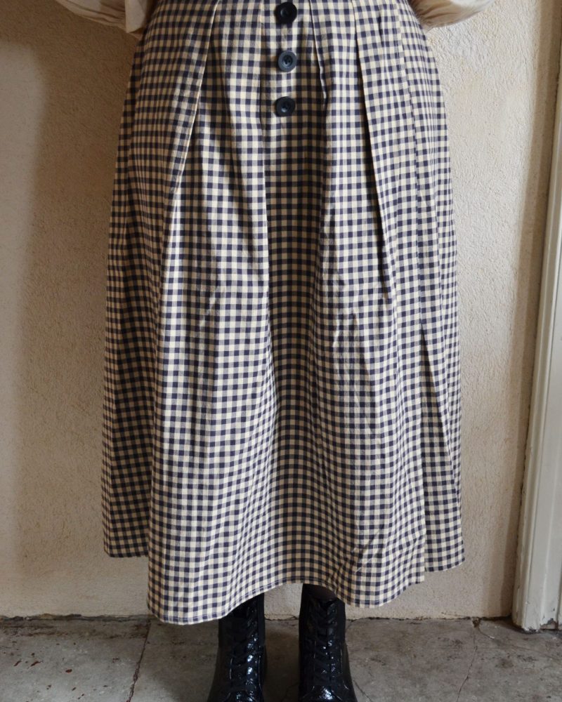 Jupe Philae gros carreaux