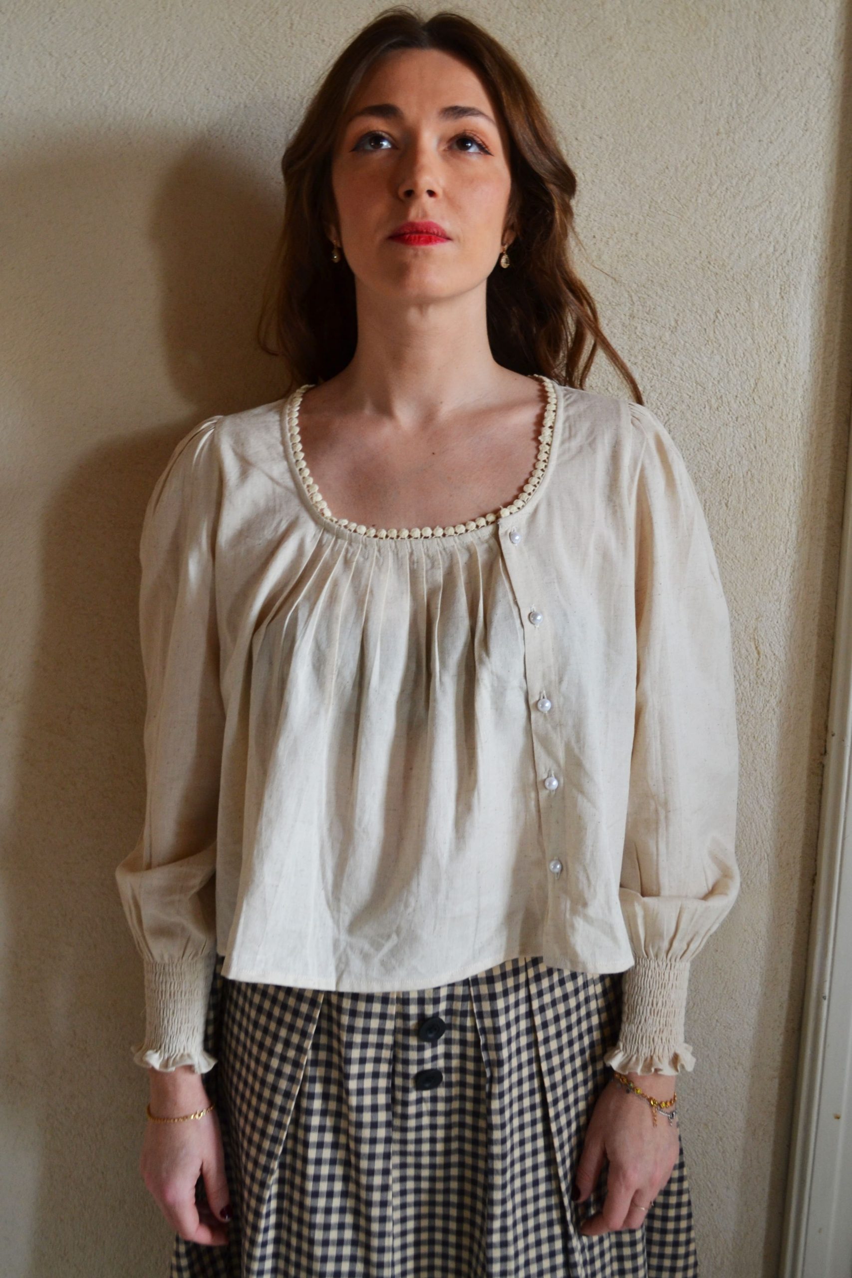 Blouse Fannette écru – Image 3