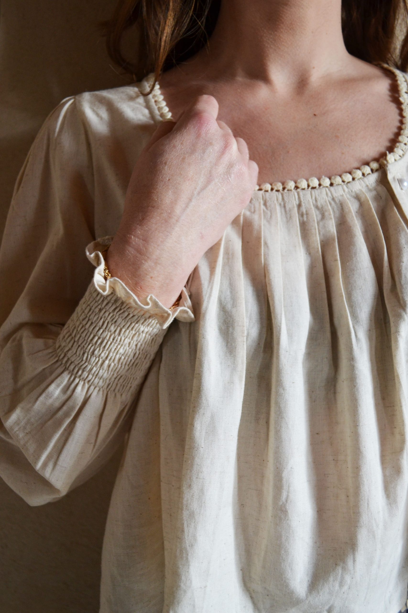 Blouse Fannette écru