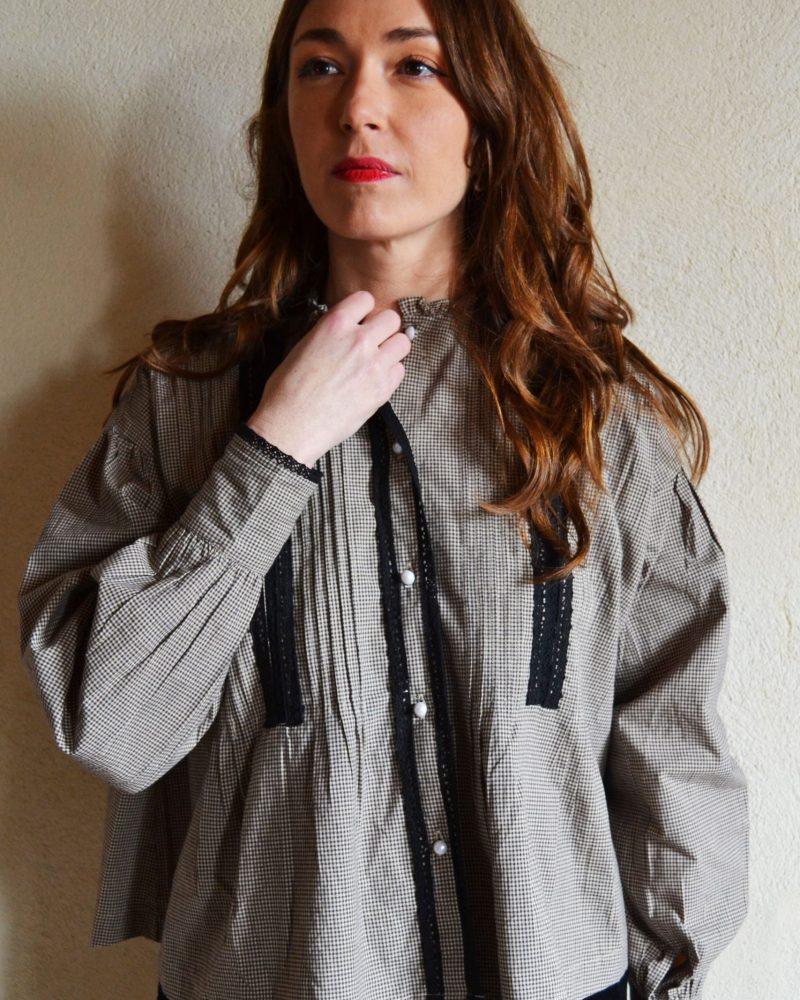 Blouse Victoire petit vichy