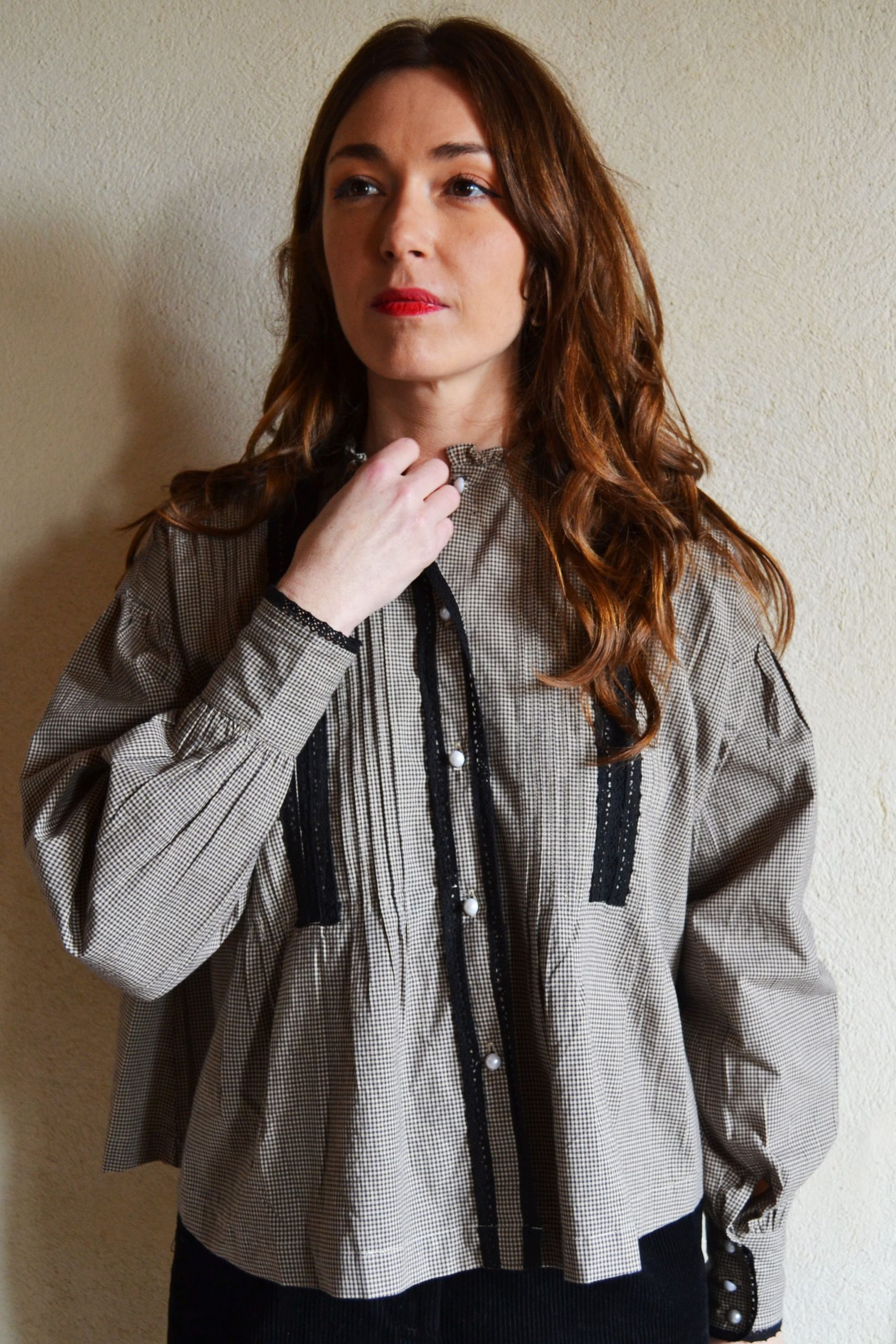 Blouse Victoire petit vichy