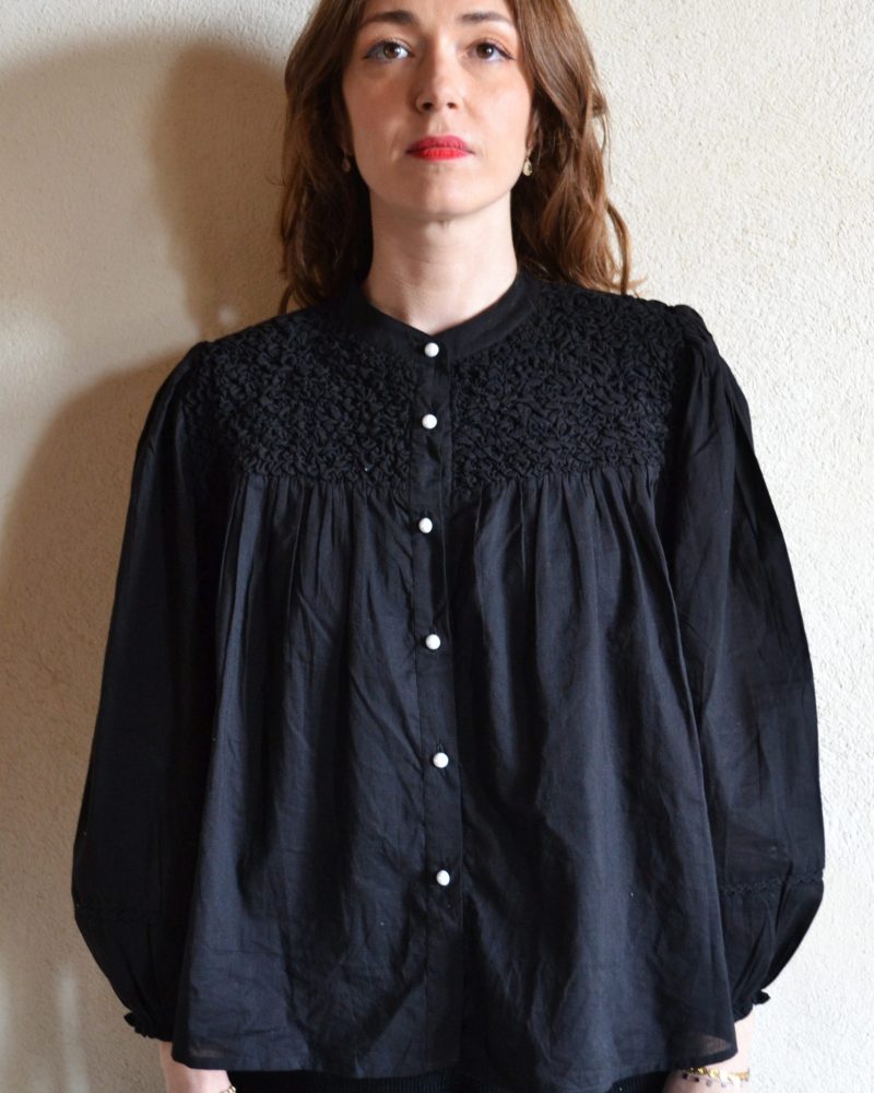 Blouse Jeanne noire