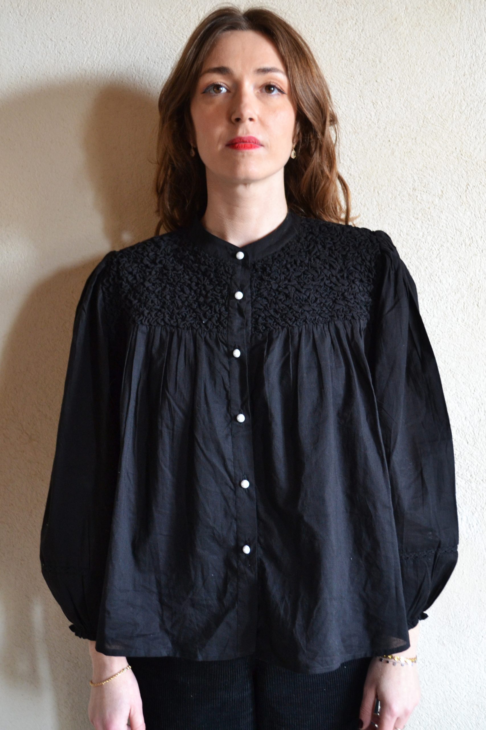 Blouse Jeanne noire