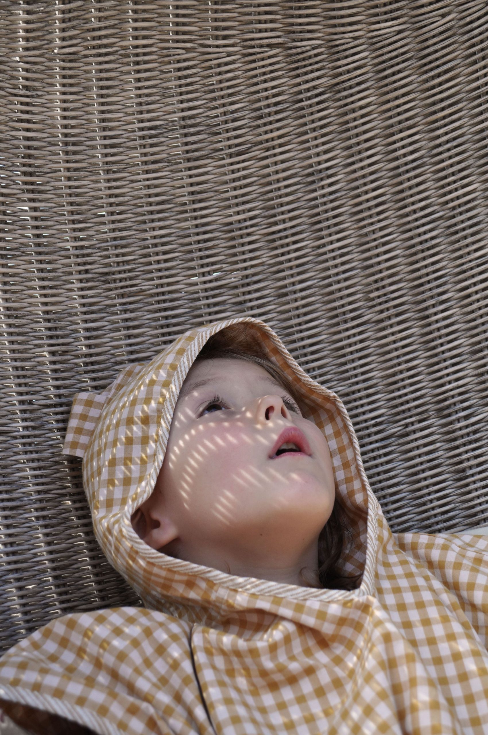 Poncho enfant vichy – Image 5