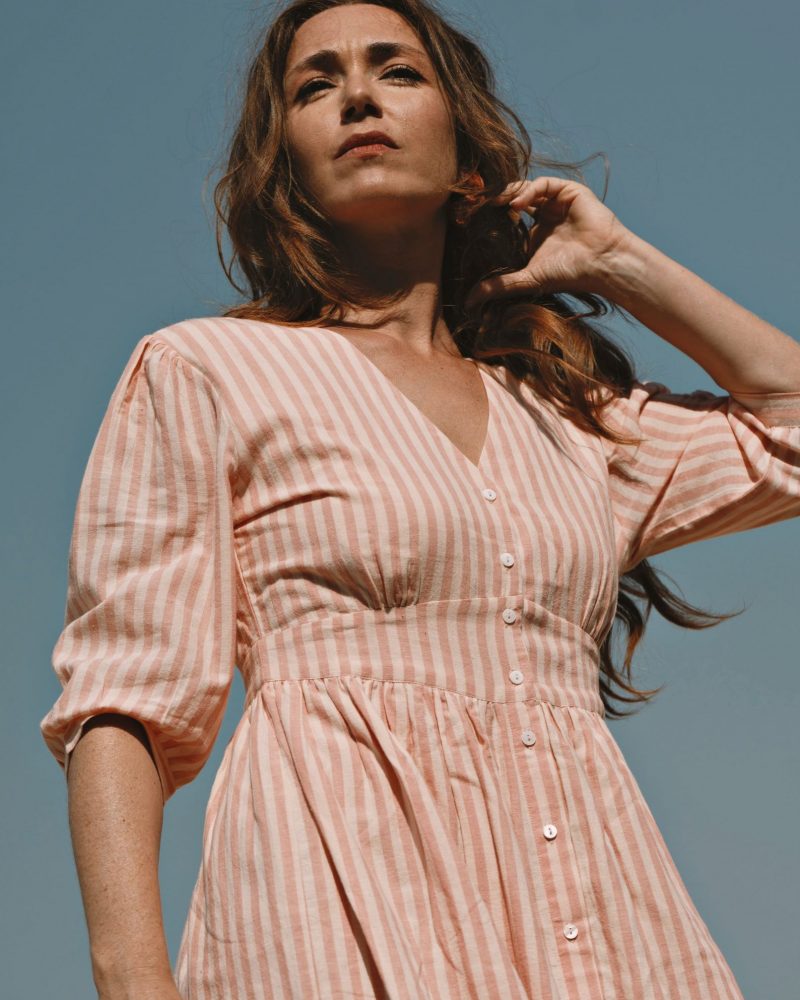 Robe Appoline Rayee Rose