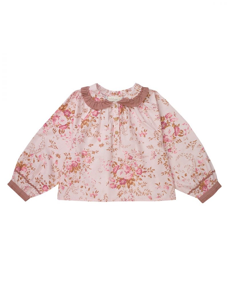 Blouse Claudie grosse fleur