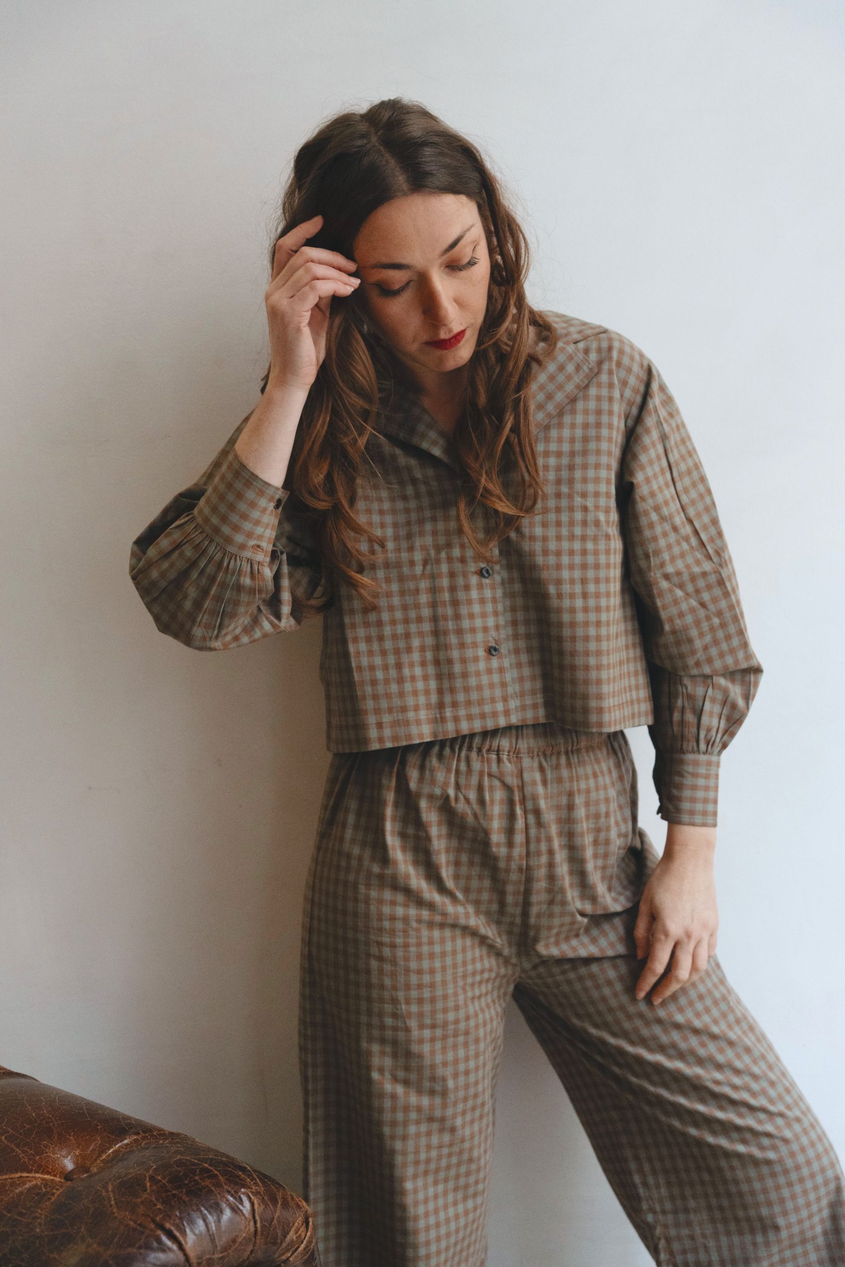 Blouse Liane vichy – Image 2