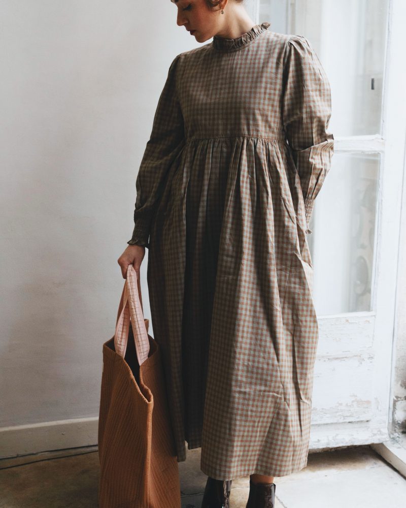 Robe Laure vichy menthe