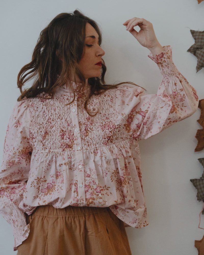 Blouse Jeannette fleurs