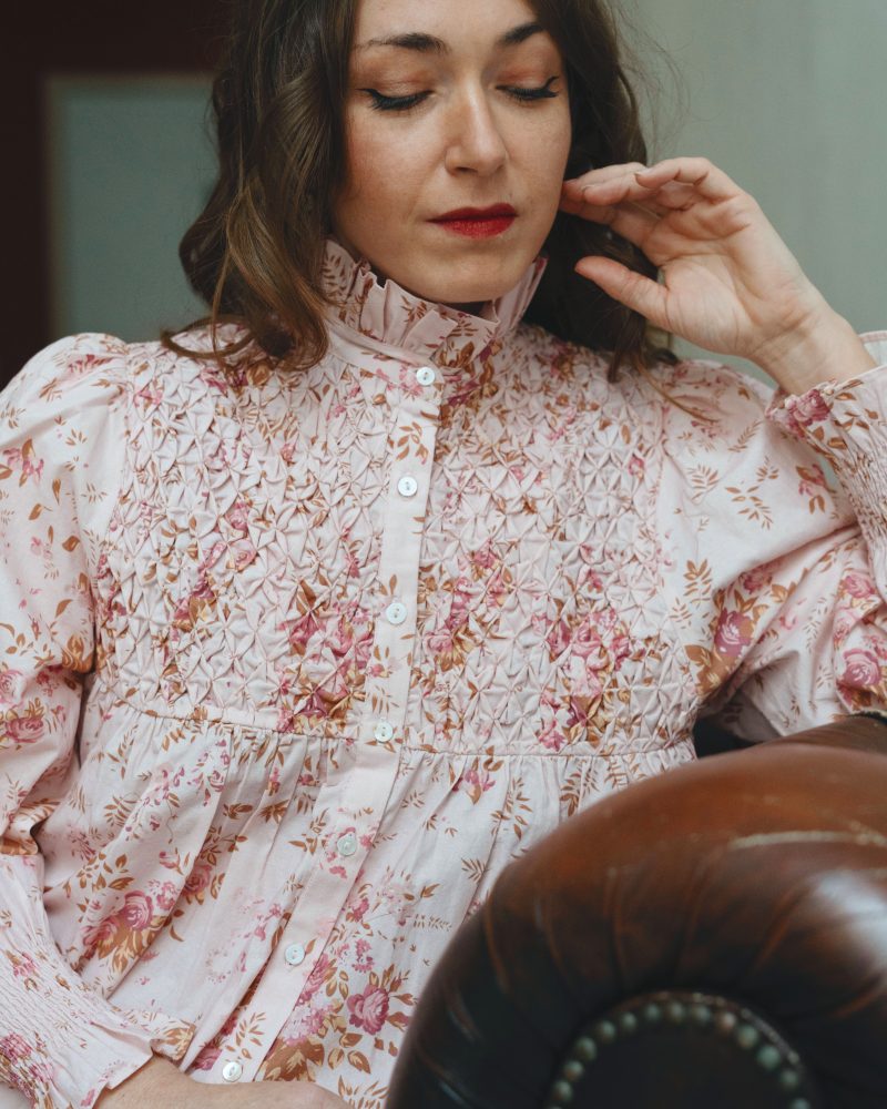 Blouse Jeannette fleurs